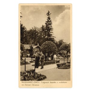 Truskavets-Zdroj - A fragment of the promenade overlooking the Spa Board (966)