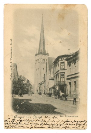 Estland, Tallinn / Reval - St. Olaf Kirche, 1901 (1270)