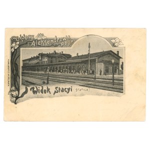 Aleksandrów Kujawski - View of the station (1358)