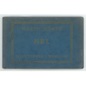 Hel - Naše moře. Brožura. 10 pohlednic s pohledy (1362)