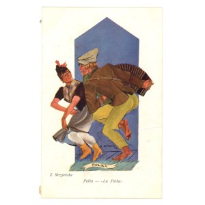 Art postcard, Z. Stryjeńska - Polka (1505)