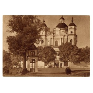 Vilnius - kostel sv. Petra a Pavla. Hlavní průčelí (1522)