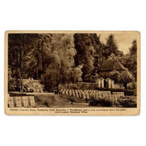 Vilnius - hřbitov Rossa. Hrob matky maršála J. Pilsudského s urnou s maršálovým srdcem (1191)