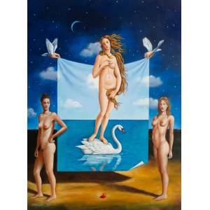 Rafał Olbiński (b. 1943), And the Winner is..., 2022