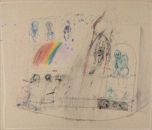 Henryk Cześnik (b. 1951), Birthday cake (Geburstagtorte), 1989