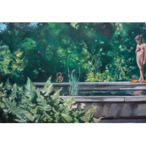 Łukasz Korolkiewicz (ur. 1948), Esencja zieleni, 1991/1992