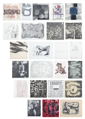 Confrontations portfolio, 1963