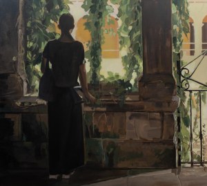 Marek Okrassa (b. 1975), On the Terrace, 2019