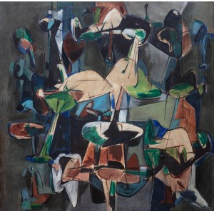 Włodzimierz Buczek (1931 - 1986), Przy stole, 1959