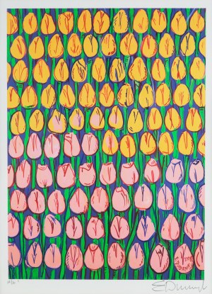 Edward Dwurnik (1943 - 2018), Tulips, 2008