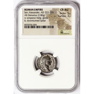 Roman Coins, Severus Alexander, Denarius n.d., Rome