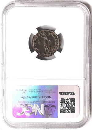 Römische Münzen, Costantinus I, Follis n.d., Ticinum