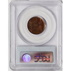 Albania, Zog I, 10 Qindar Leku 1926, Rome