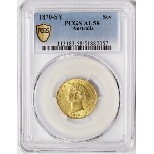 Australia, Victoria, Sovereign 1870, Sydney