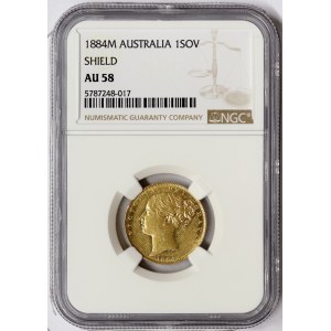 Australia, Victoria, Sovereign 1884, Melbourne