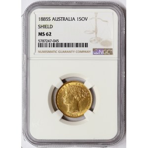 Australia, Victoria, Sovereign 1885, Sydney