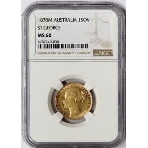 Australia, Victoria, Sovereign 1887, Melbourne