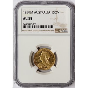 Australia, Victoria, Sovereign 1899, Melbourne