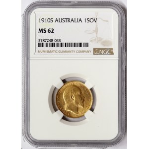 Australia, Edward VII, Sovereign 1910, Sydney