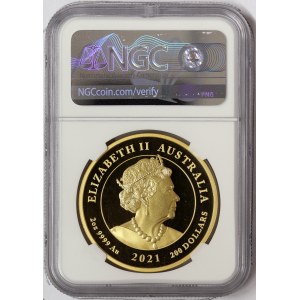 Australia, Elizabeth II, 200 Dollars 2021, Perth