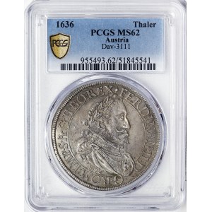 Austria, Ferdinand II, Taler 1636, Graz