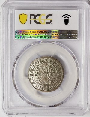 Österreich, Leopold I., 6 Kreuzer 1670/67, Kremnitz