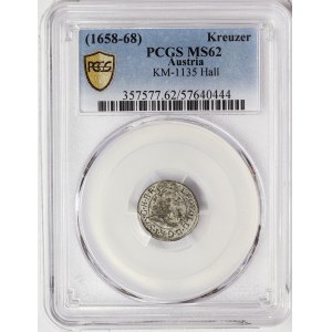 Austria, Leopold I, 1 Kreuzer n.d. (1658-68), Hall