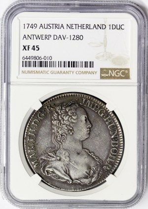 Österreich, Maria Theresia, Dukat 1749, Antwerpen