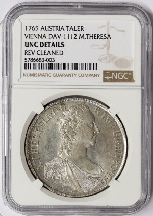 Österreich, Maria Theresia, Taler 1765, Wien