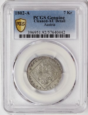 Österreich, Franz II., 7 Kreuzer 1802, A Wien