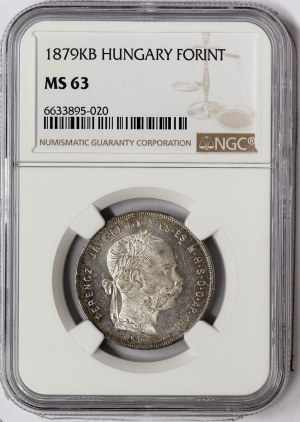 Österreich, Franz Joseph I., 1 Forint 1879, Kremnitz