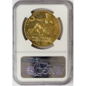 Austria, Franz Joseph I, 100 Korona  Lady in the clouds  1908, Kremnitz