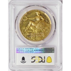 Austria, Franz Joseph I, 100 Korona  Lady in the clouds  1908, Kremnitz