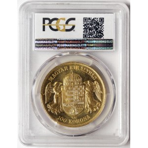 Austria, Franz Joseph I, 100 Korona (Restrike) 1908, Kremnitz