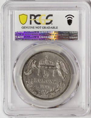 Österreich, Franz Joseph I., 5 Korona 1900, Kremnitz