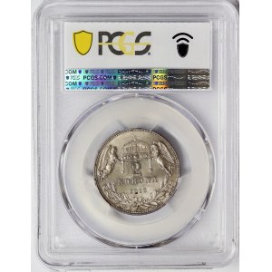 Austria, Franz Joseph I, 2 Korona 1913, Kremnitz