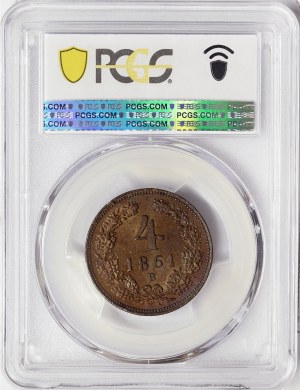 Österreich, Franz Joseph I., 4 Kreuzer 1861, Kremnitz