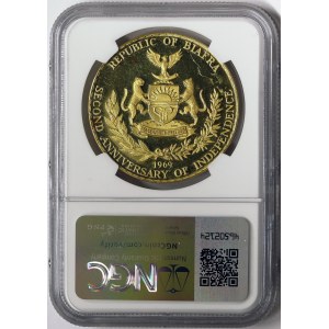 Biafra, 10 Pounds 1969