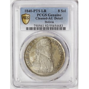 Bolivia, 8 Soles 1840, Potosí