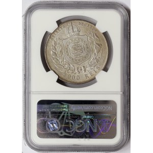 Brazil, Pedro II, 2000 Reis 1888