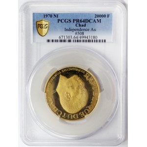 Tschad, 20.000 Francs 1970-NI