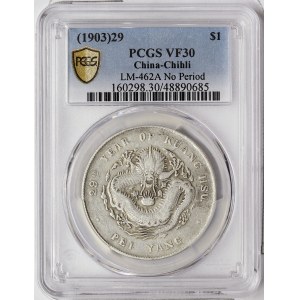 China, Chihli, 1 Dollar 1903