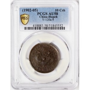 China, Hupeh, 10 Cash 1902-05