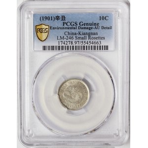 China, Kiangnan, 10 Cents 1901