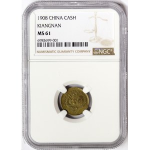 China, Kiangnan, Cash 1908