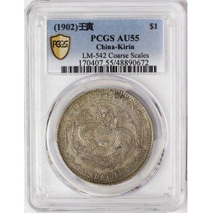 China, Kirin, 1 Dollar 1902