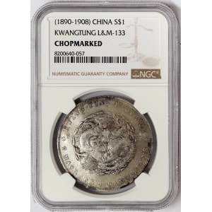 China, Kwangtung, 1 Dollar 1890-1908