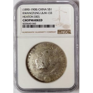 China, Kwangtung, 1 Dollar 1890-1908