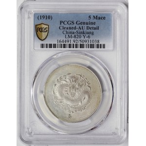 China, Sinkiang, 5 Mace 1910