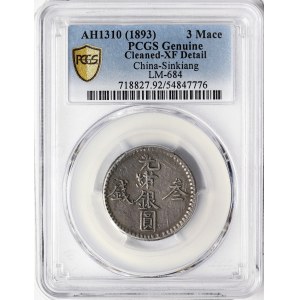 China, Sinkiang, 3 Mace 1893